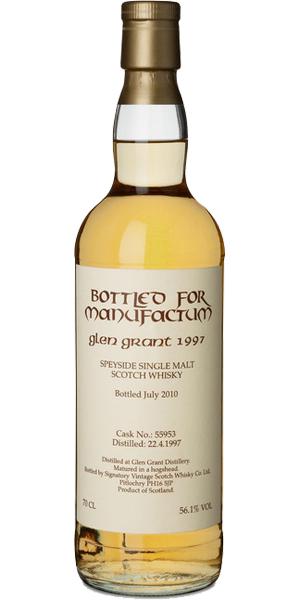 Glen Grant 1997 SV Bottled for Manufactum