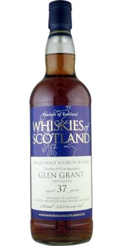 Glen Grant 1972 SMD Whiskies of Scotland