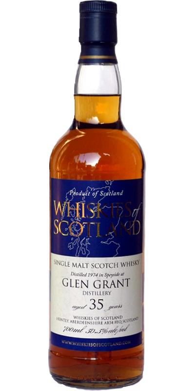 Glen Grant 1974 SMD Whiskies of Scotland