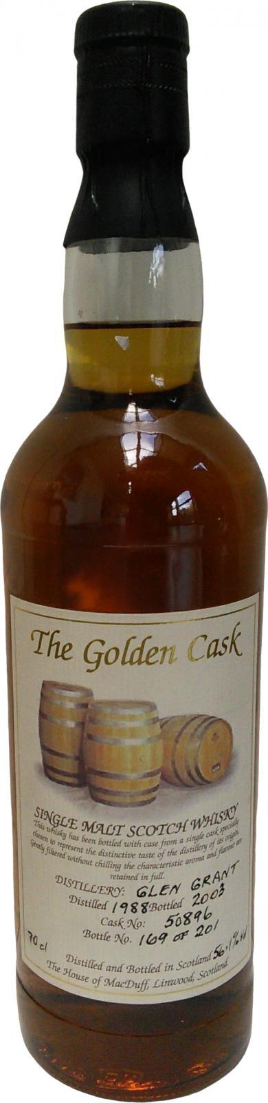 Glen Grant 1988 HMcD The Golden Cask