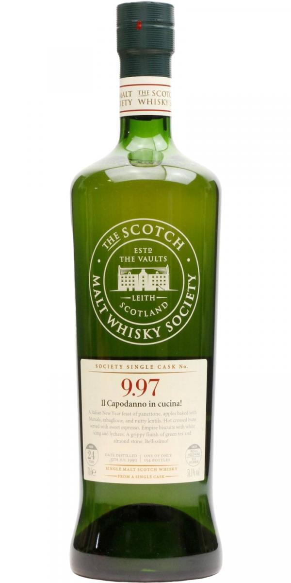 Glen Grant 1990 SMWS 9.97 Il Capodanno in cucina!