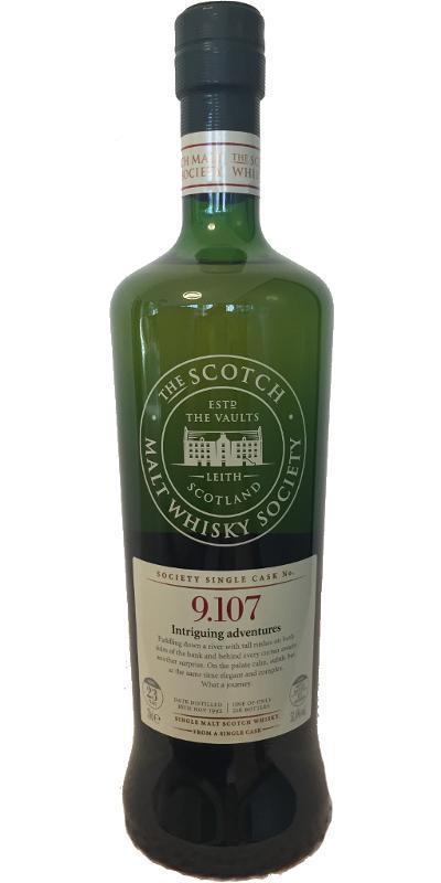 Glen Grant 1992 SMWS 9.107 Intriguing adventures