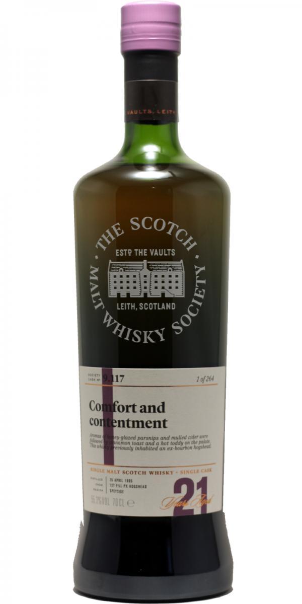 Glen Grant 1995 SMWS 9.117 Comfort and contentment