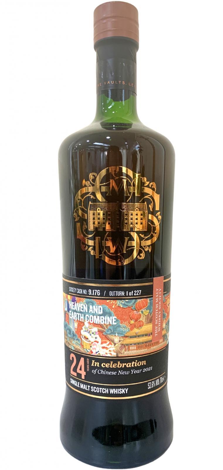 Glen Grant 1995 SMWS 9.176 Heaven and earth combine