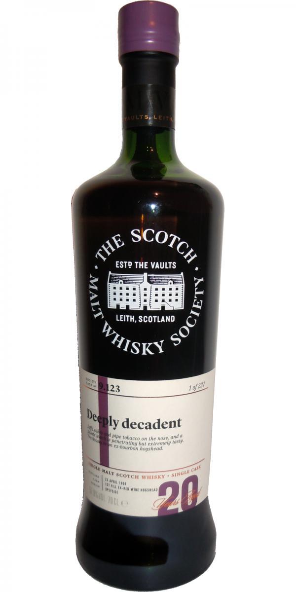 Glen Grant 1996 SMWS 9.123 Deeply decadent