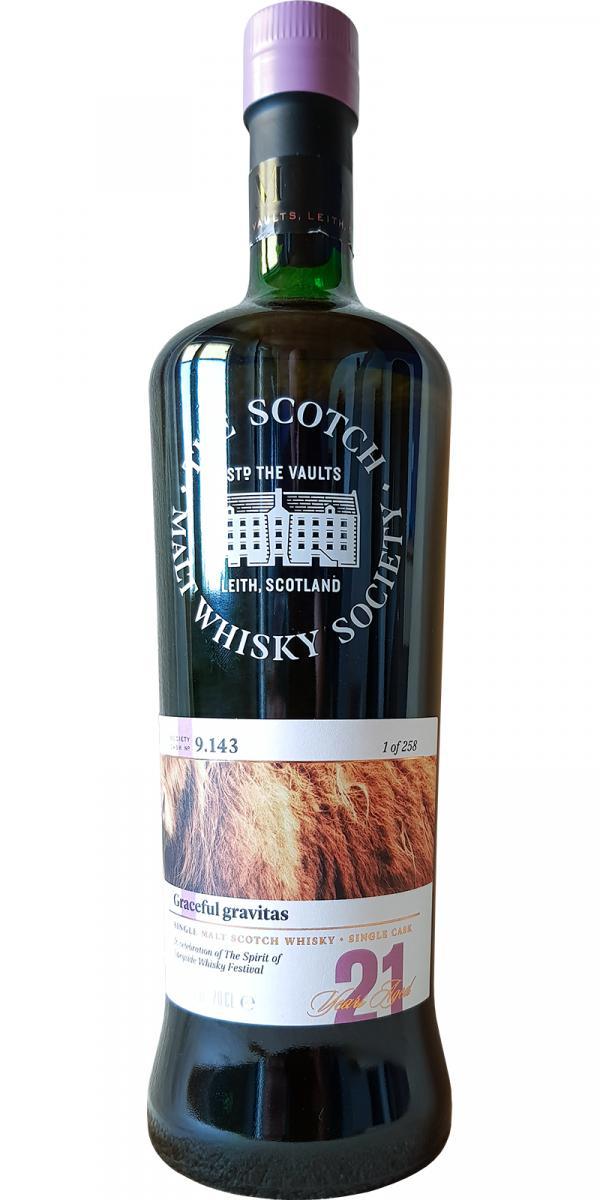 Glen Grant 1996 SMWS 9.143 Graceful gravitas