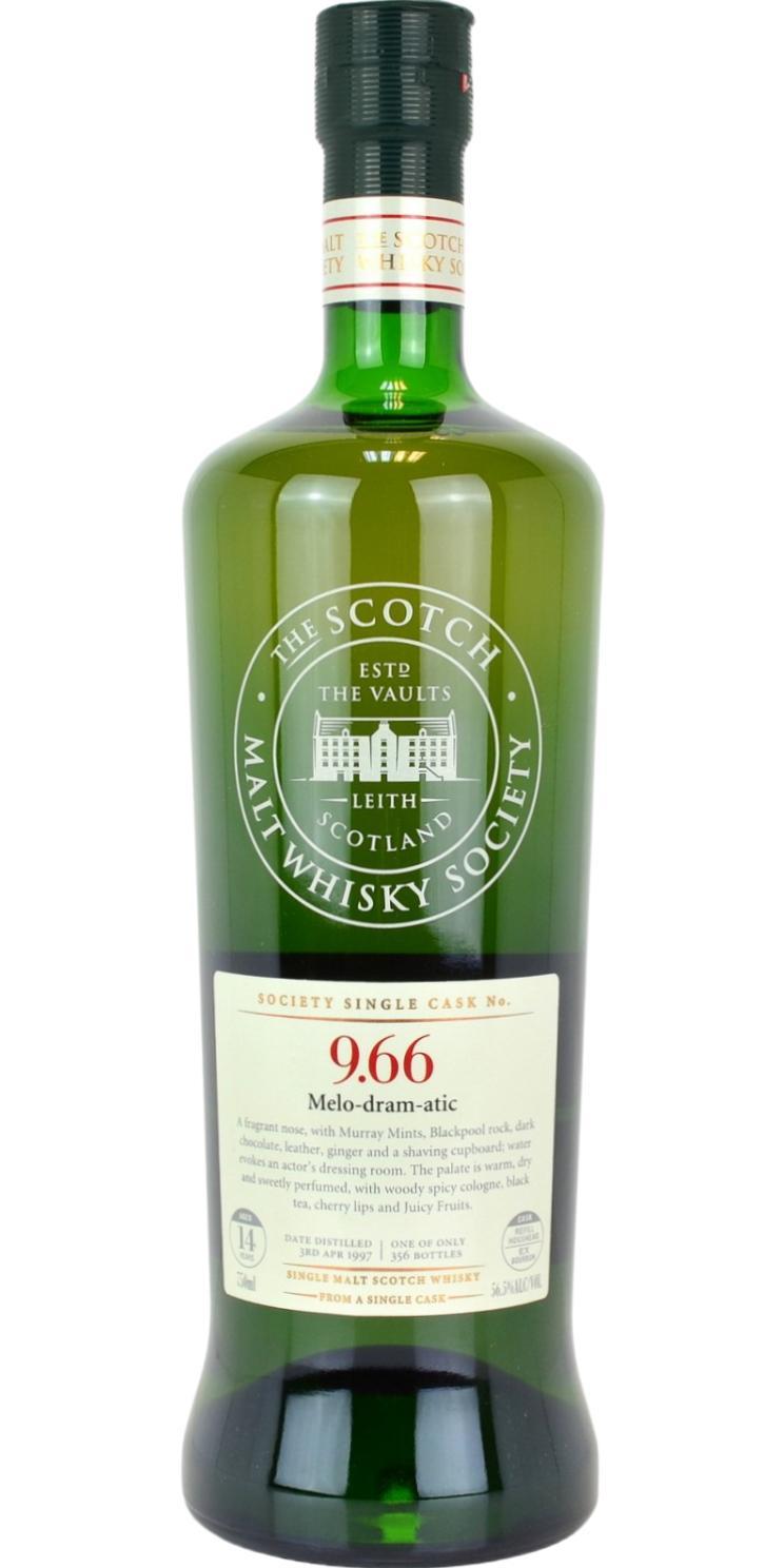 Glen Grant 1997 SMWS 9.66 Melo-dram-atic
