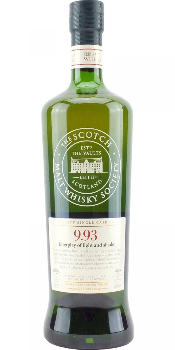 Glen Grant 1997 SMWS 9.93 Interplay of light and shade