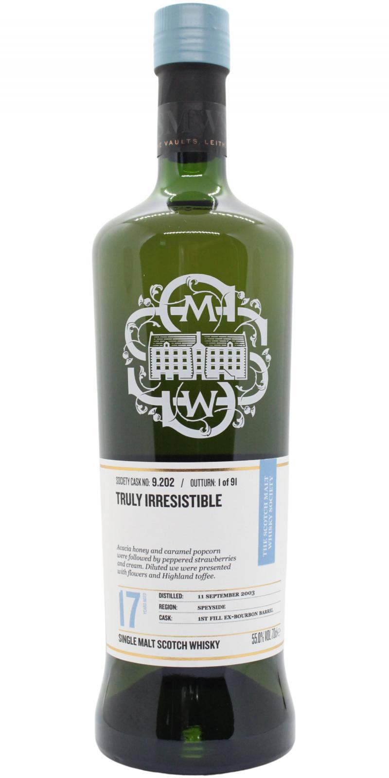 Glen Grant 2003 SMWS 9.202 Truly irresistible