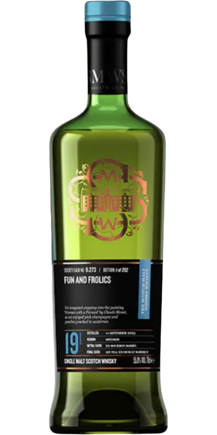 Glen Grant 2003 SMWS 9.273 Fun and frolics