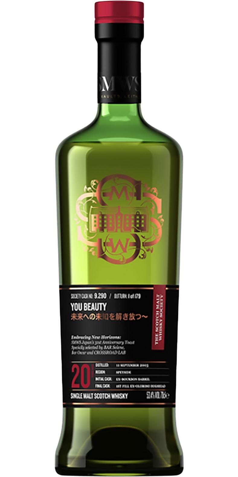 Glen Grant 2003 SMWS 9.290 You beauty