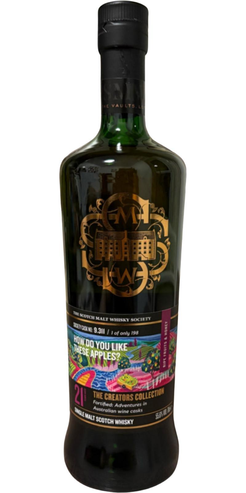 Glen Grant 2003 SMWS 9.311 How do you like these apples?