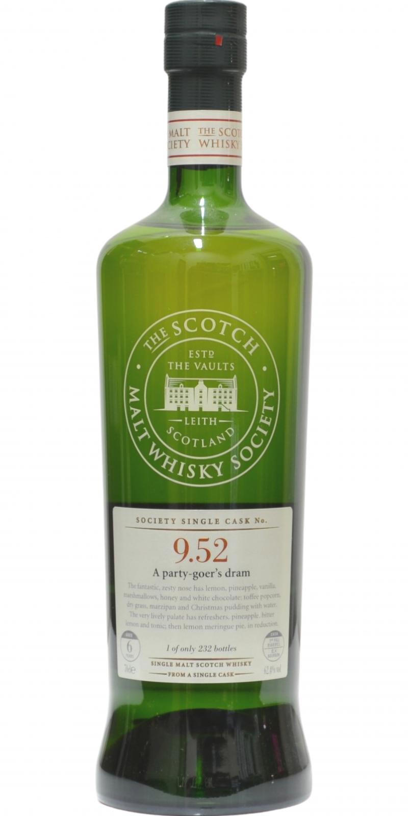 Glen Grant 2003 SMWS 9.52 A party-goer’s dram