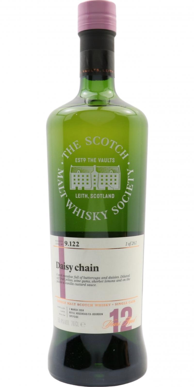Glen Grant 2004 SMWS 9.122 Daisy chain