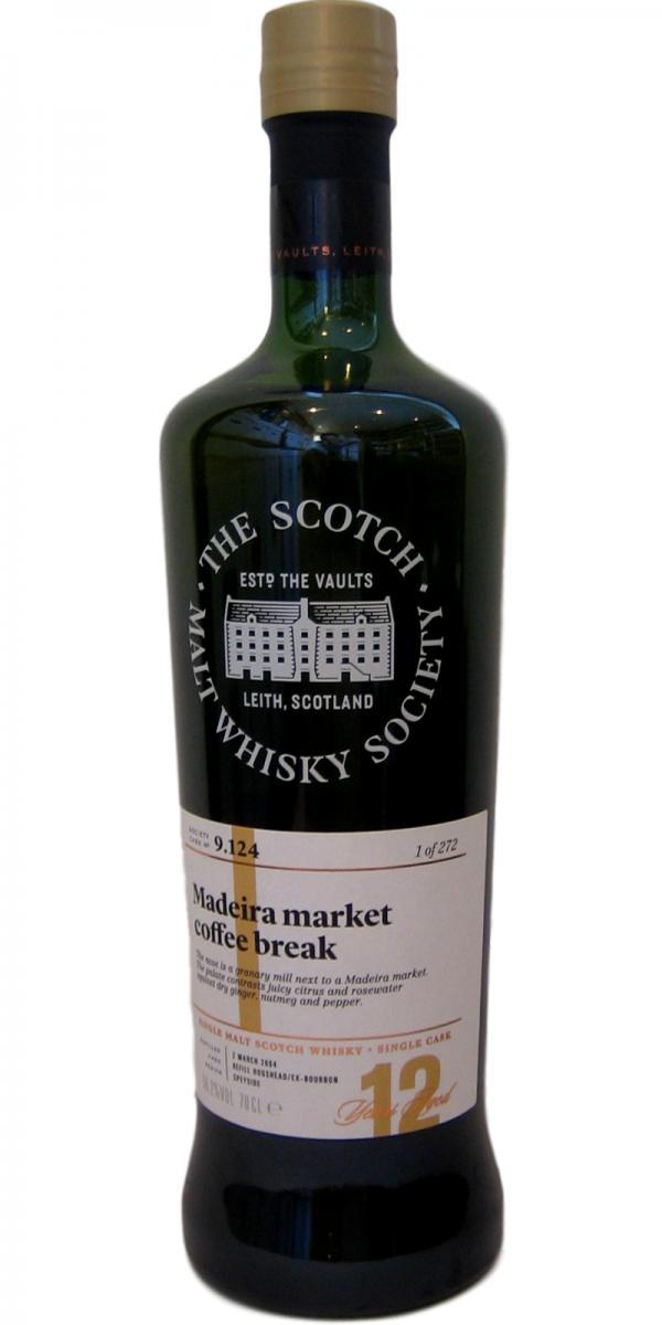 Glen Grant 2004 SMWS 9.124 Madeira market coffee break