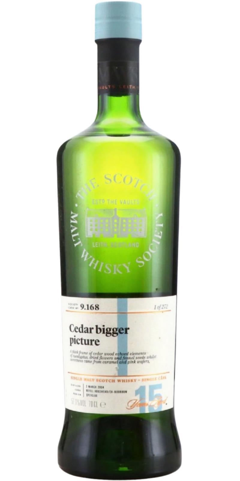 Glen Grant 2004 SMWS 9.168 Cedar bigger picture