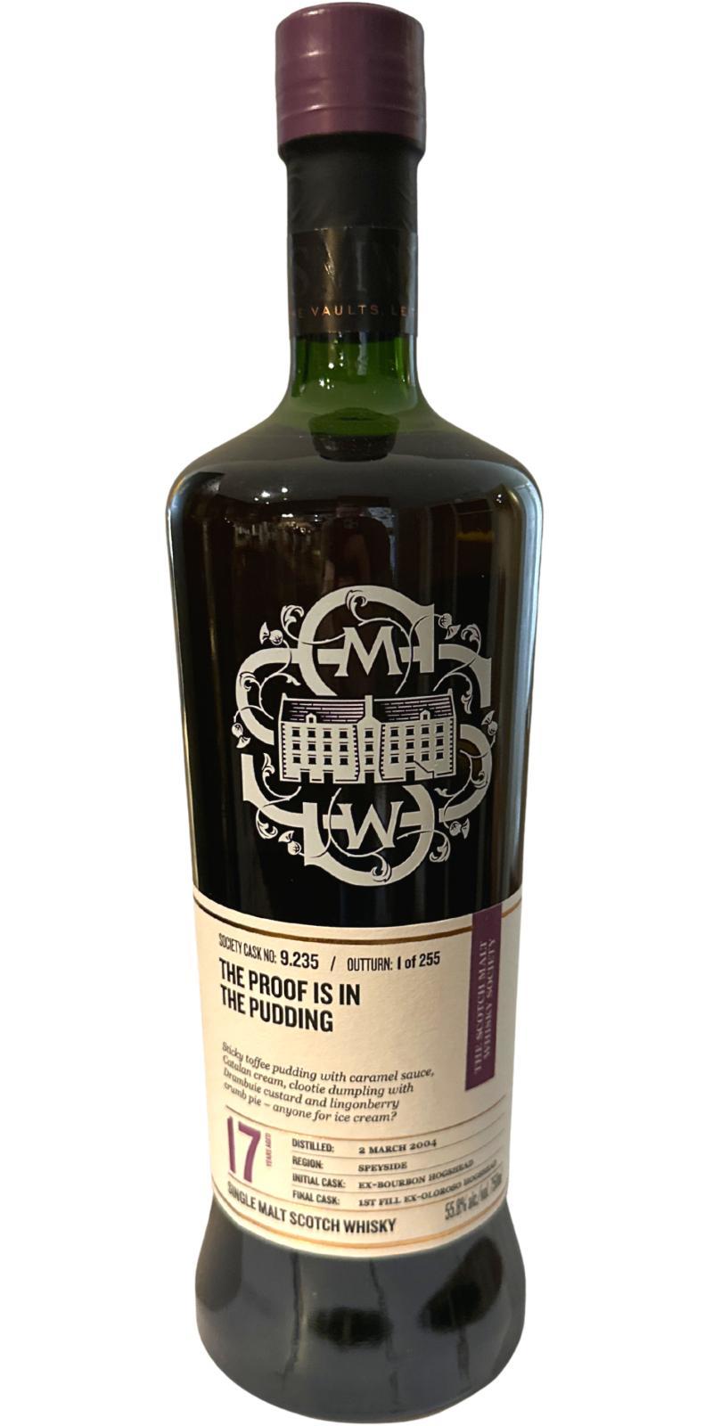Glen Grant 2004 SMWS 9.235 The proof is in the pudding