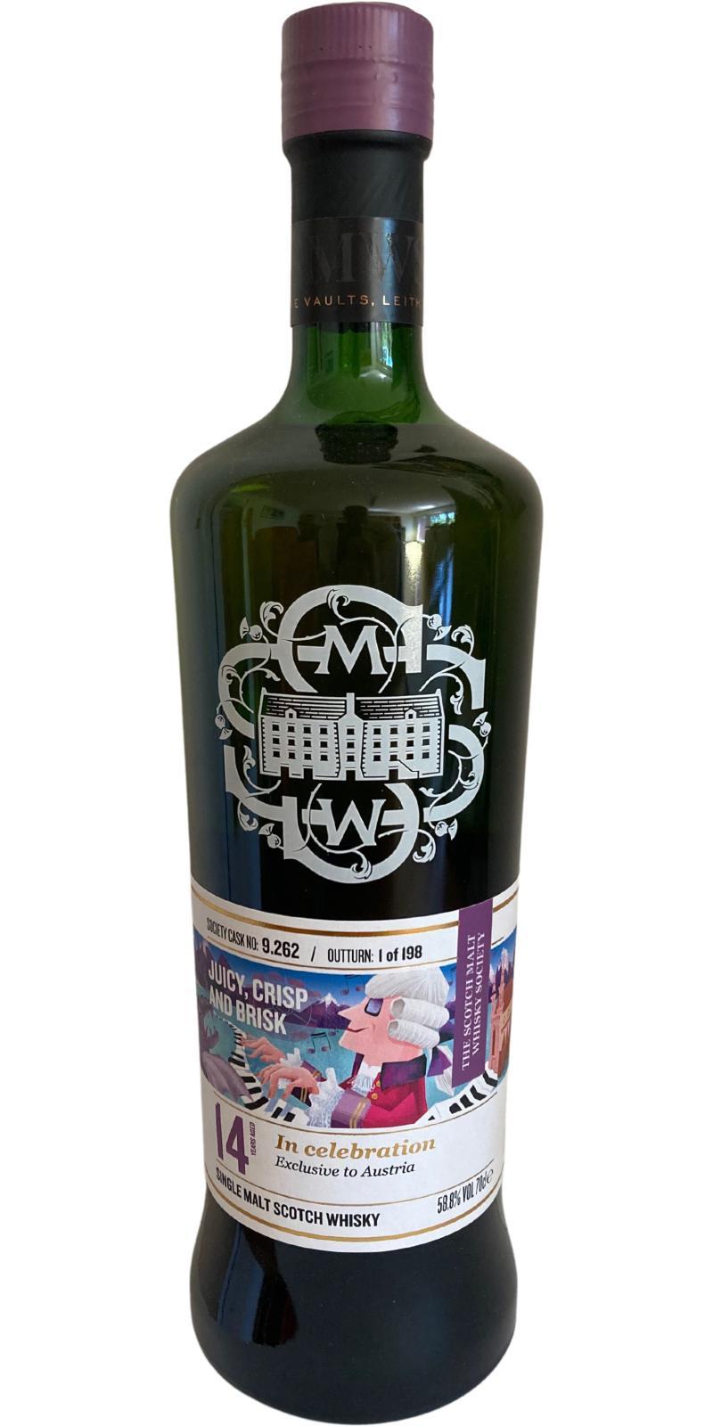 Glen Grant 2008 SMWS 9.262 Juicy, crisp and brisk