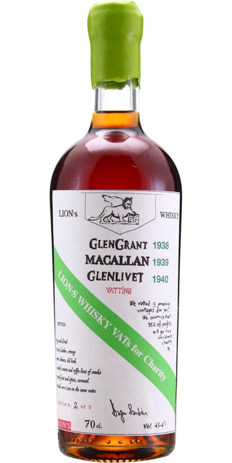 Lion's Vat Charity Cask Lion's Whisky Vats for Charity