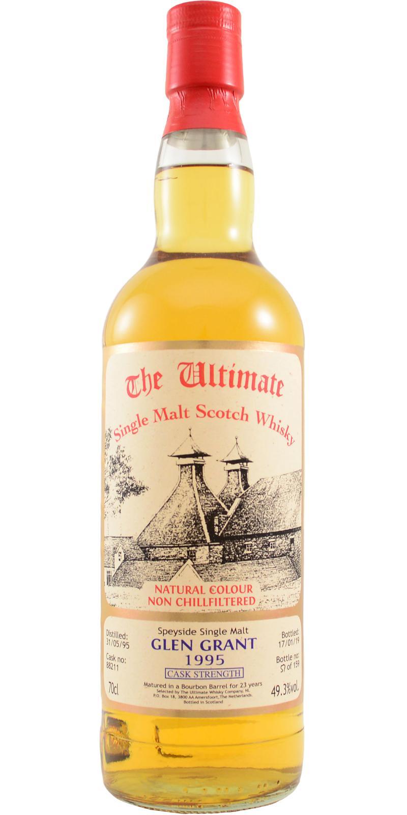 Glen Grant 1995 vW The Ultimate - Cask Strength