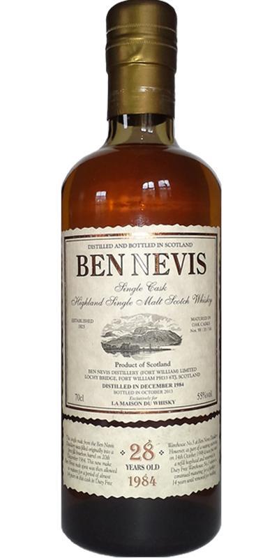 Ben Nevis 1984 Single Cask