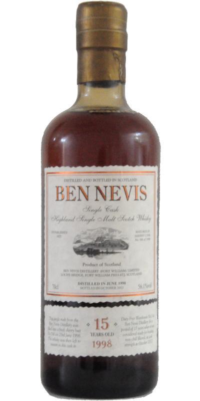 Ben Nevis 1998 Single Cask
