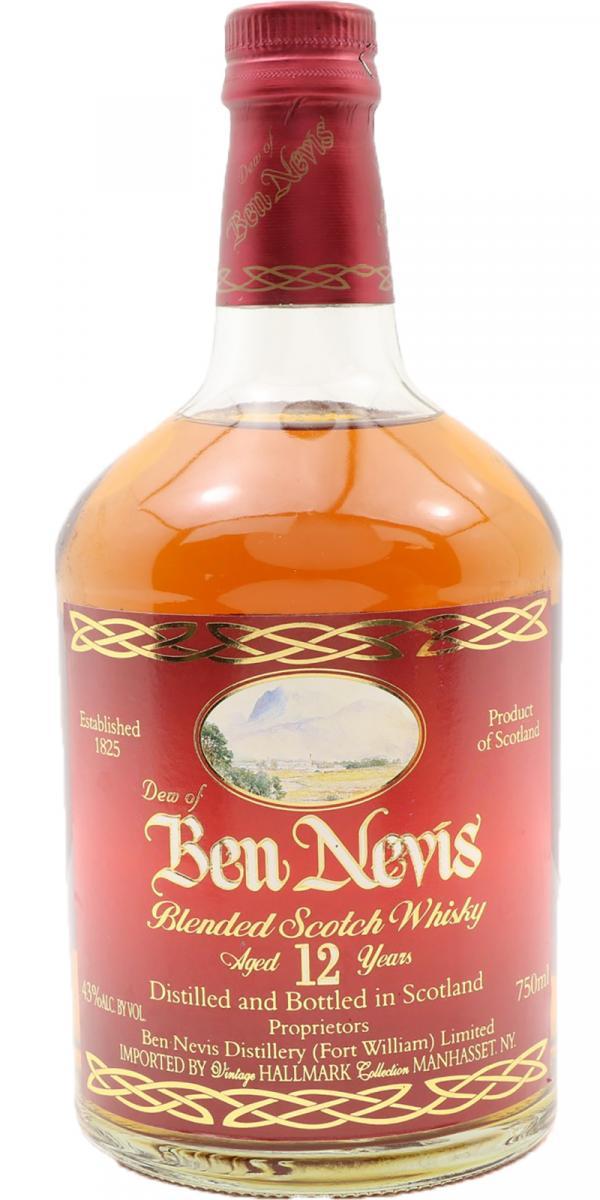 Dew of Ben Nevis 12-year-old Blended Scotch Whisky