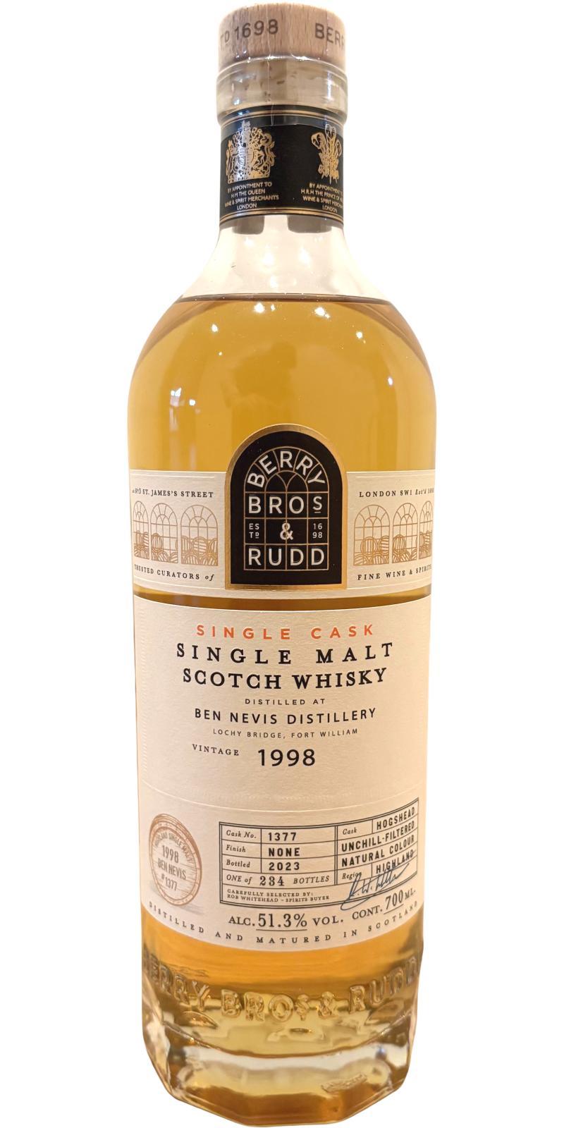 Ben Nevis 1998 BR Single Cask