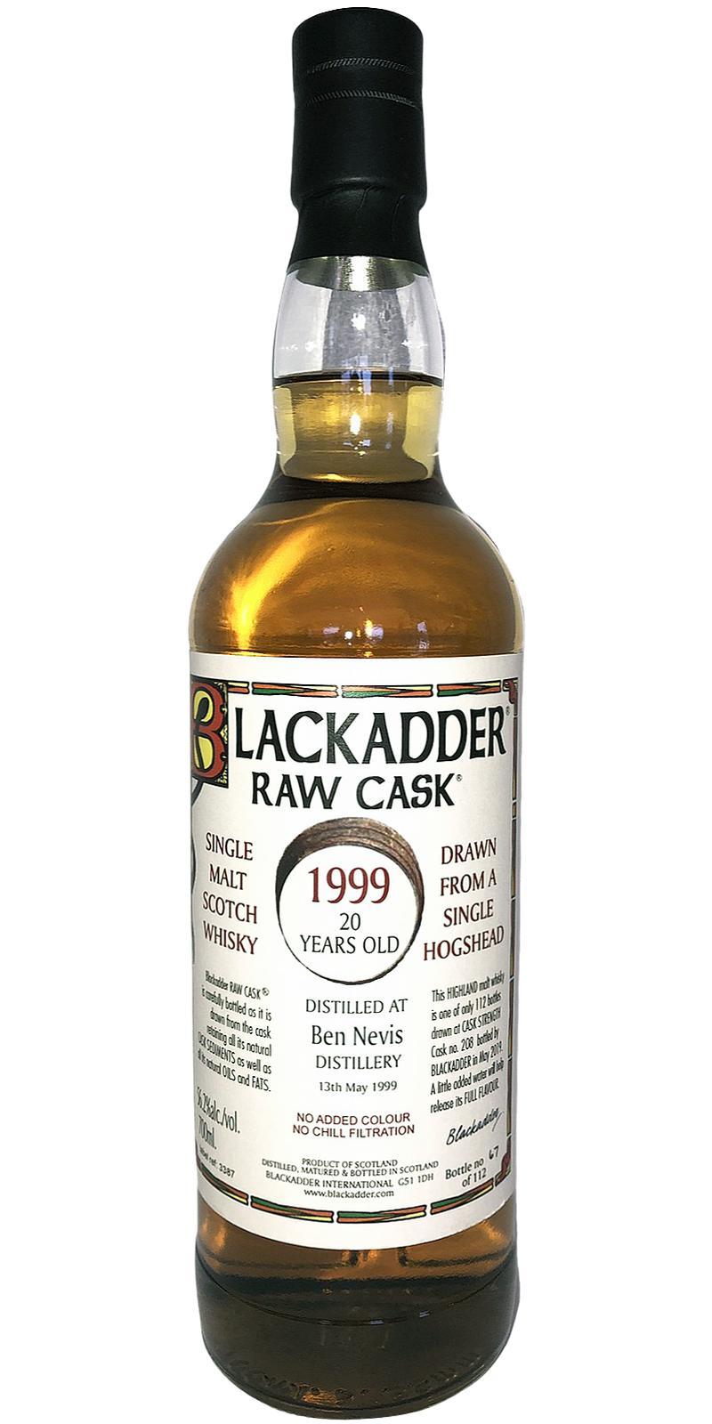 Ben Nevis 1999 BA Raw Cask