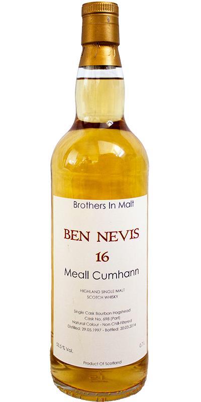 Ben Nevis 1997 BiM Meall Cumhann