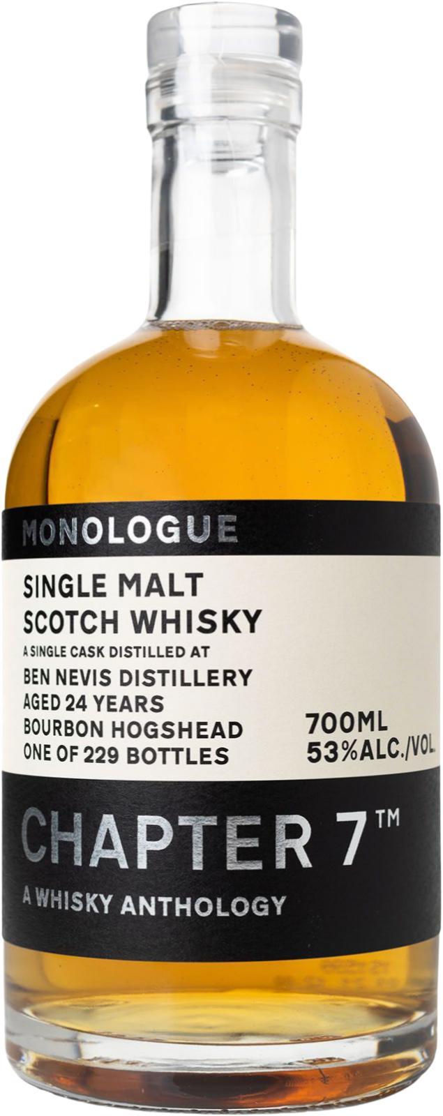 Ben Nevis 1997 Ch7 A Whisky Anthology - Monologue