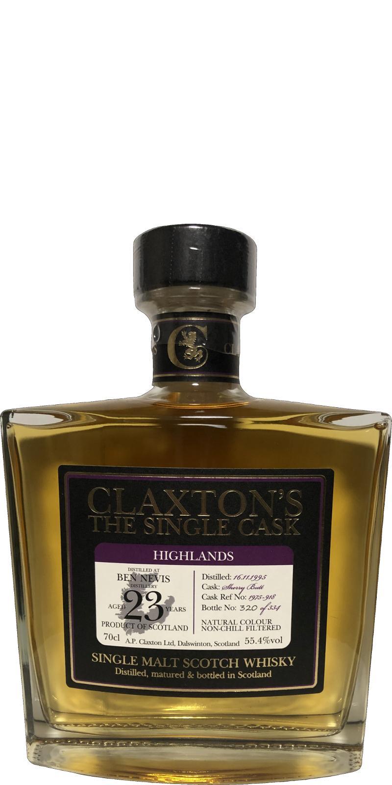 Ben Nevis 1995 Cl Trade Sample / Not for Retail