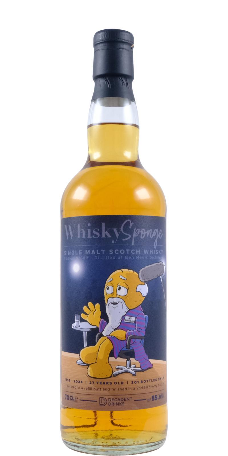 Ben Nevis 1996 DeDr Whisky Sponge