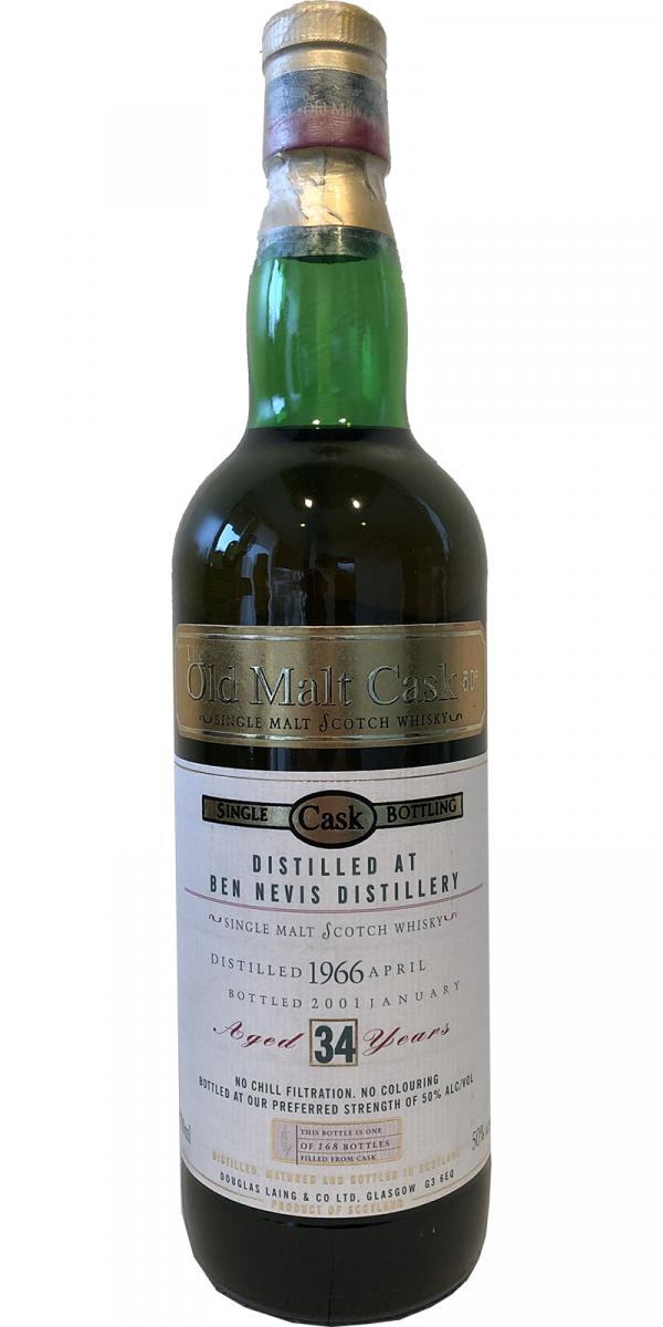Ben Nevis 1966 DL The Old Malt Cask