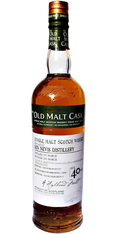 Ben Nevis 1971 DL The Old Malt Cask