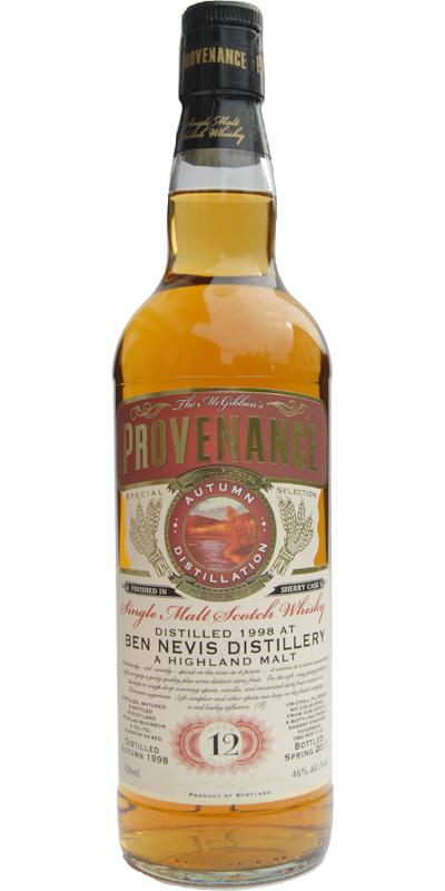Ben Nevis 1998 McG McGibbon's Provenance