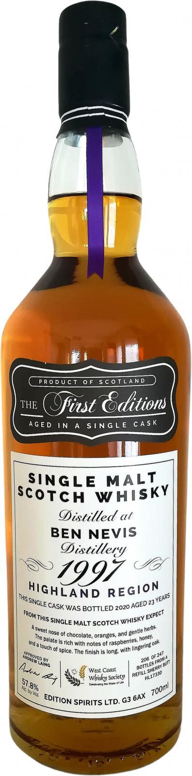 Ben Nevis 1997 ED The First Editions