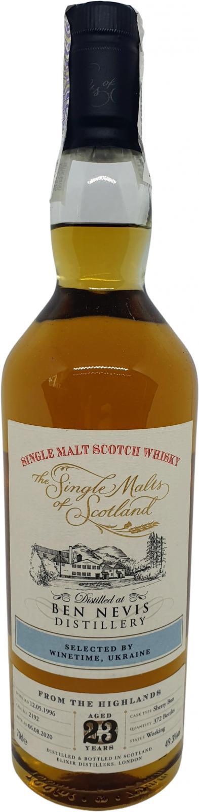 Ben Nevis 1996 ElD The Single Malts of Scotland