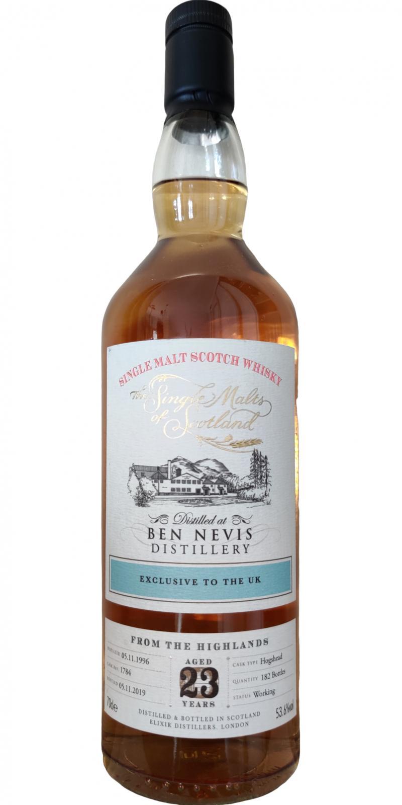 Ben Nevis 1996 ElD The Single Malts of Scotland