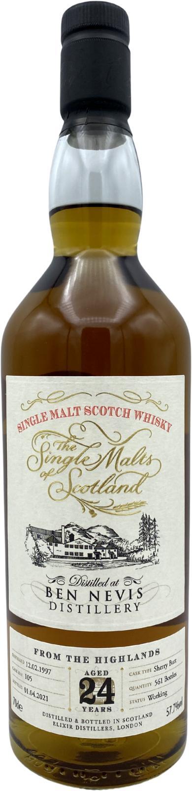 Ben Nevis 1997 ElD The Single Malts of Scotland