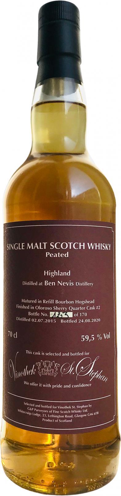 Ben Nevis 2015 G&P Peated