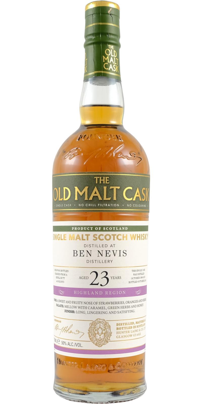 Ben Nevis 1996 HL The Old Malt Cask