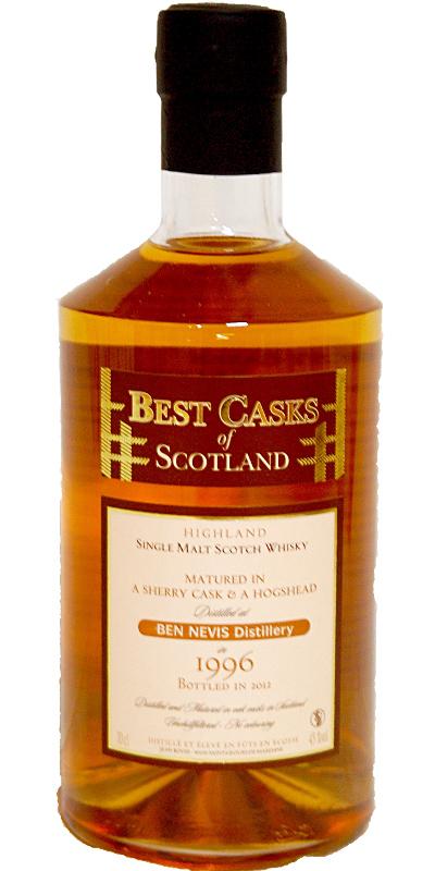 Ben Nevis 1996 JB Best Casks of Scotland
