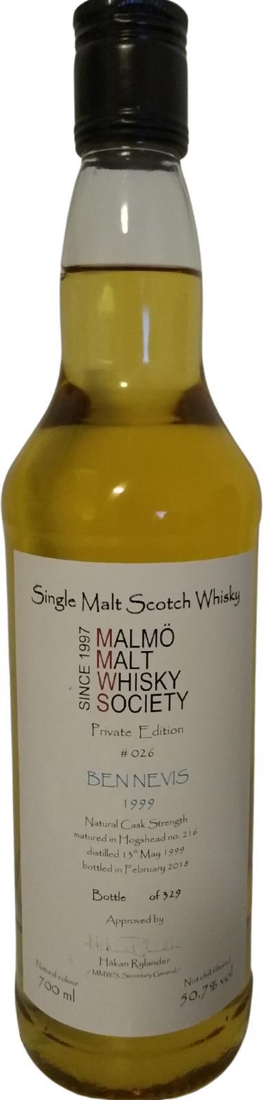 Ben Nevis 1999 MMWS Private Edition #026