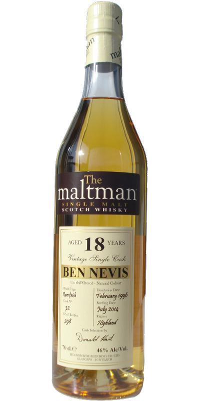 Ben Nevis 1996 MBl The Maltman