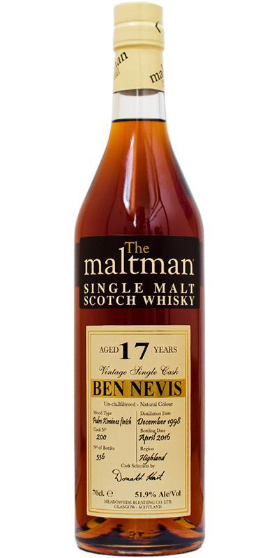 Ben Nevis 1998 MBl The Maltman