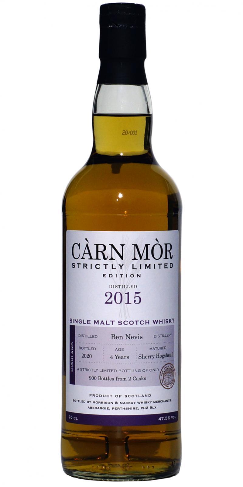 Ben Nevis 2015 MMcK Càrn Mòr - Strictly Limited Edition