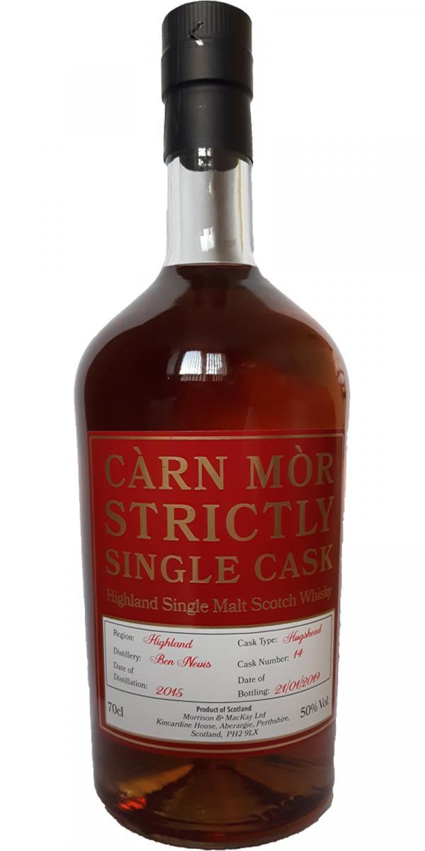 Ben Nevis 2015 MMcK Càrn Mòr - Strictly Single Cask