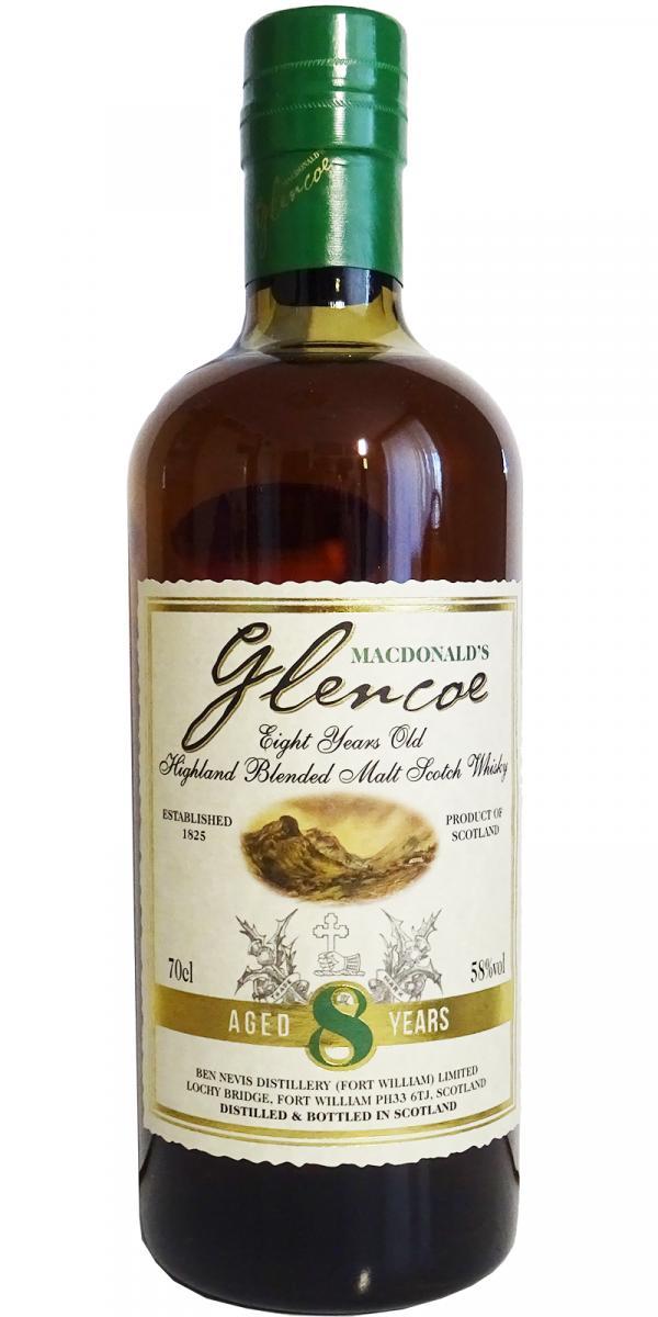 Glencoe 08-year-old MacD Highland Blended Malt Scotch Whisky