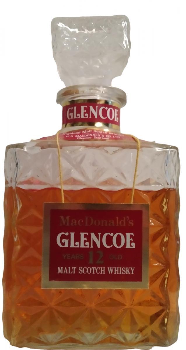 Glencoe 12-year-old MacD Crystal Decanter